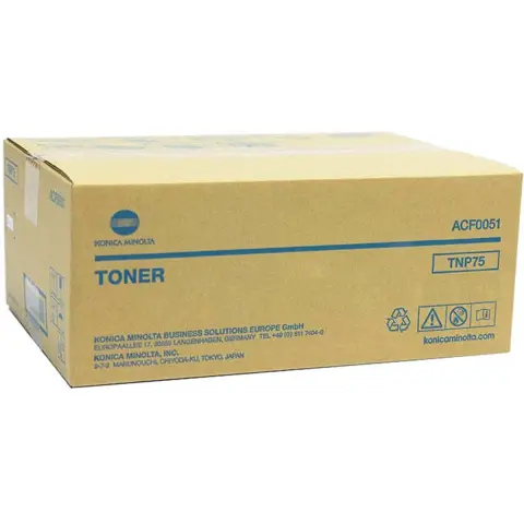 Toner  Konica Minolta TNP75 / ACF0051 Czarny do drukarek (Oryginalny) [20k]
